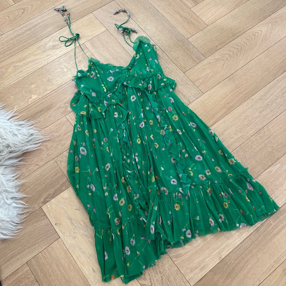 The Kooples green floral dress - Picture 3 of 6